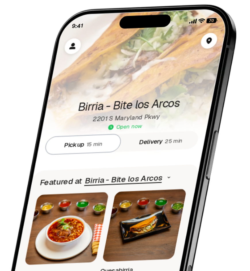 Birria - Bite los Arcos app preview