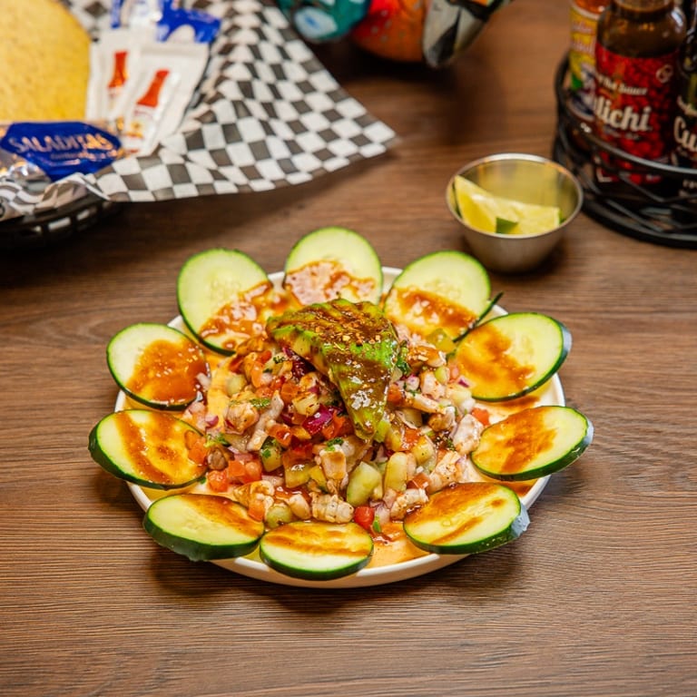 Fresh Ceviche and Seafood Delights